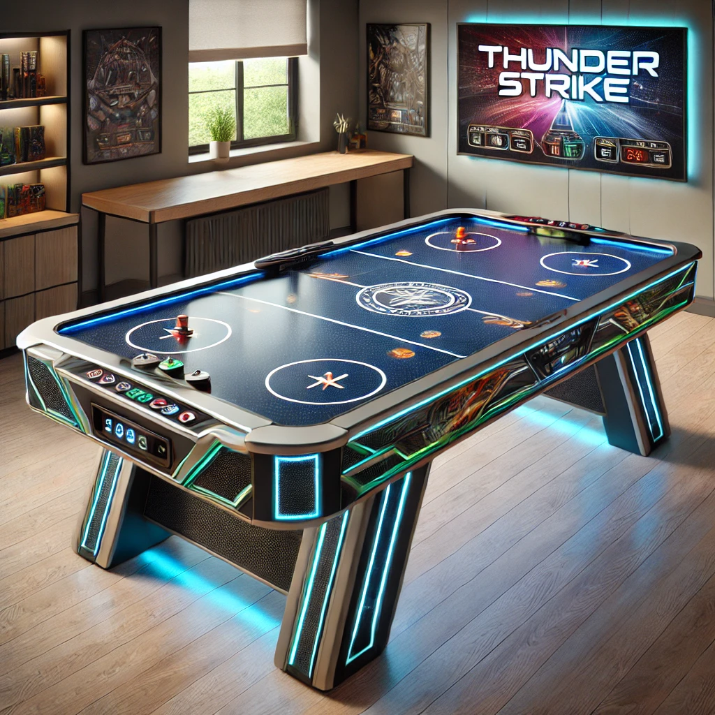 Mesa de hockey de aire Thunder Strike: eleva tu sala de juegos